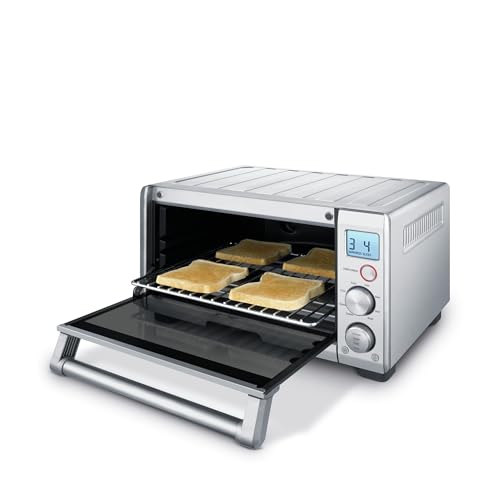 Breville Compact Smart Oven (BOV650XL) — Brushed Stainless Steel, 8 Cooking Functions