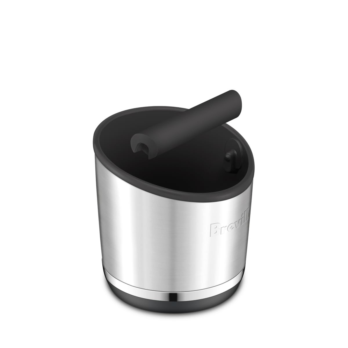 Breville Knock Box 20 Espresso Machine Accessory, 20 Puck Capacity, Brushed Stainless Steel