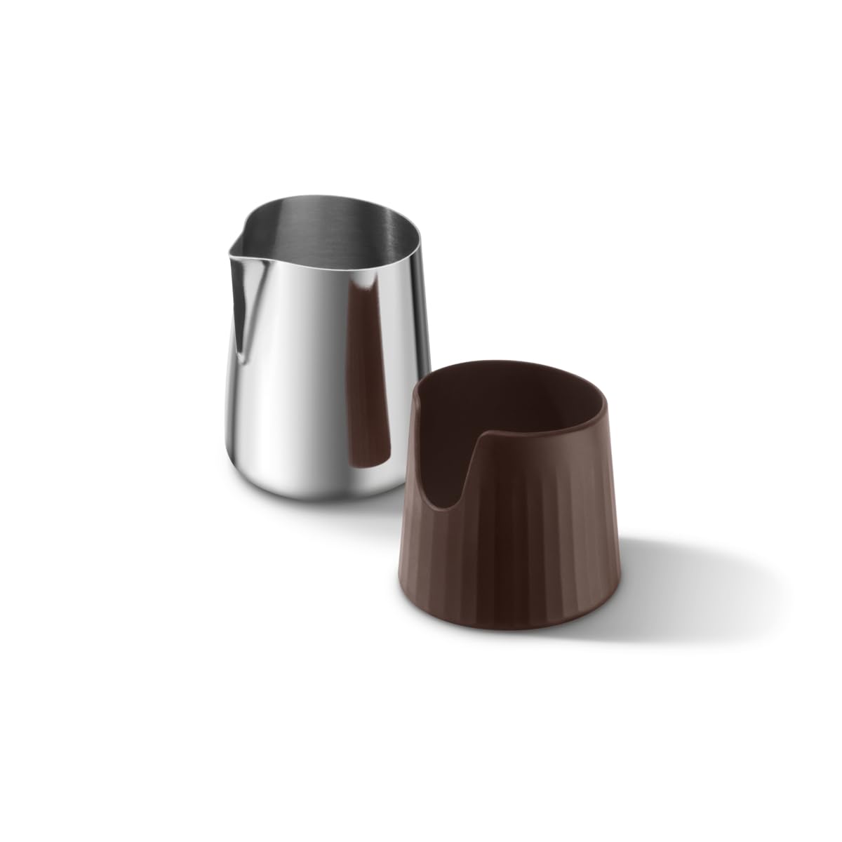 Breville Pro Control Milk Jug for Latte Art – Walnut