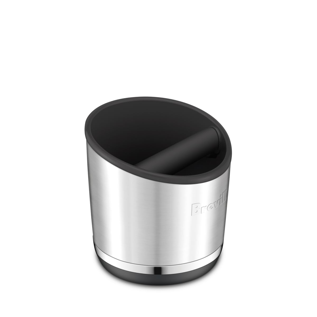 Breville Knock Box 20 Espresso Machine Accessory, 20 Puck Capacity, Brushed Stainless Steel