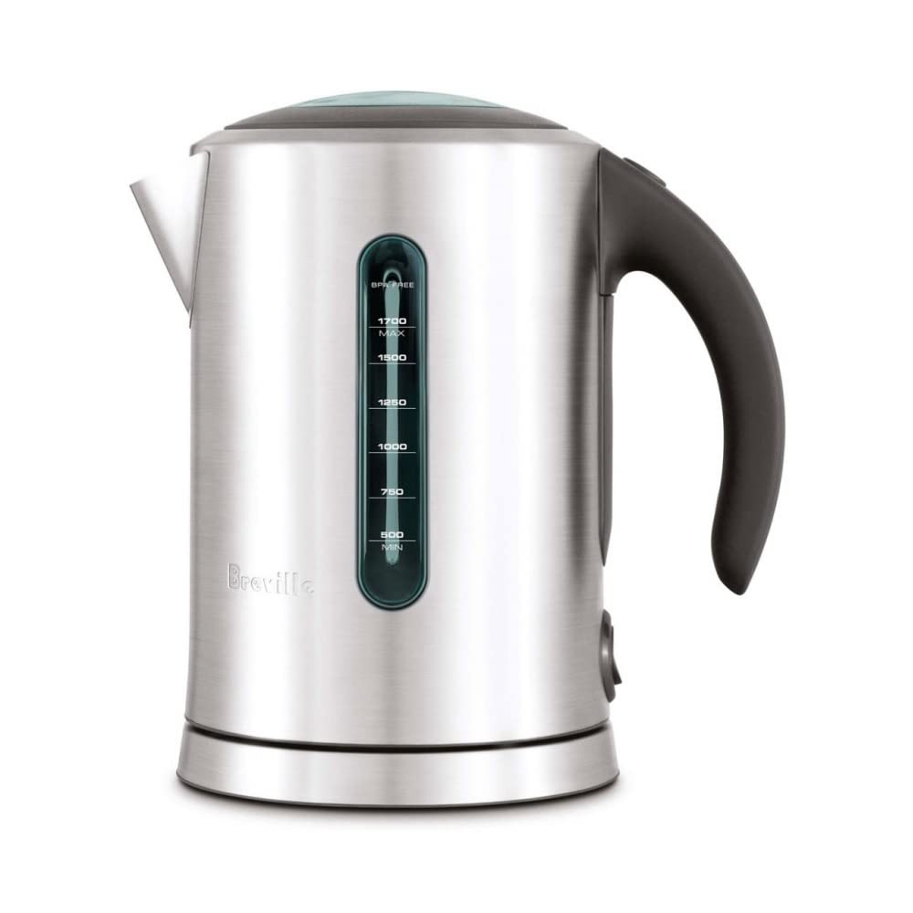 Breville BKE700BSS Soft Top Pure Hot Water Kettle, 7 Cup, Brushed Stainless Steel