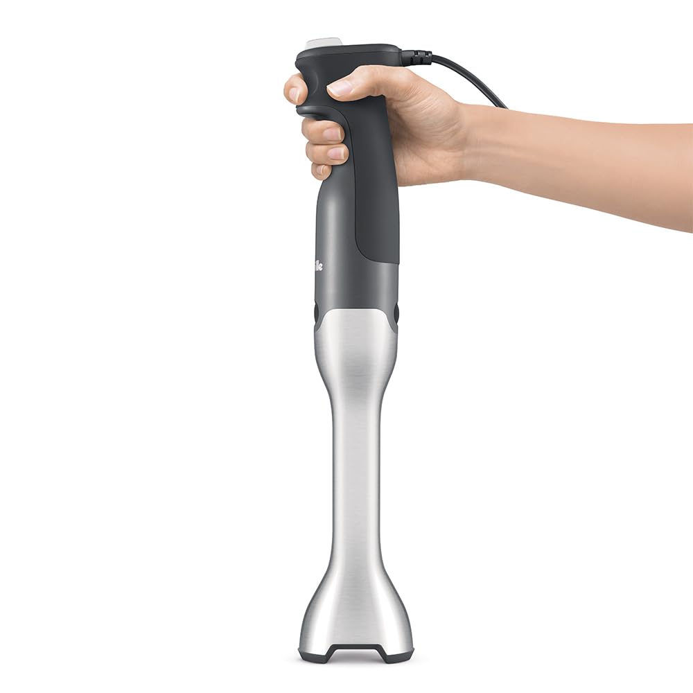 Breville Control Grip Immersion Blender (BSB510XL) — Brushed Stainless Steel, with 42 oz Jug and Whisk