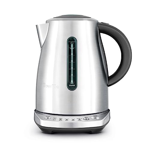Breville Temp Select BKE720BSS Hot Water Kettle, 1.7L, Brushed Stainless Steel