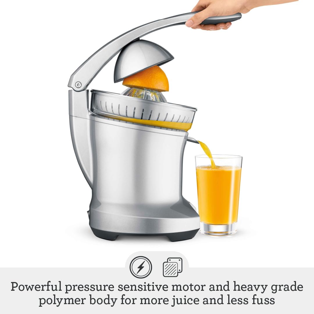 Breville BCP600SIL Citrus Press Motorized Juicer