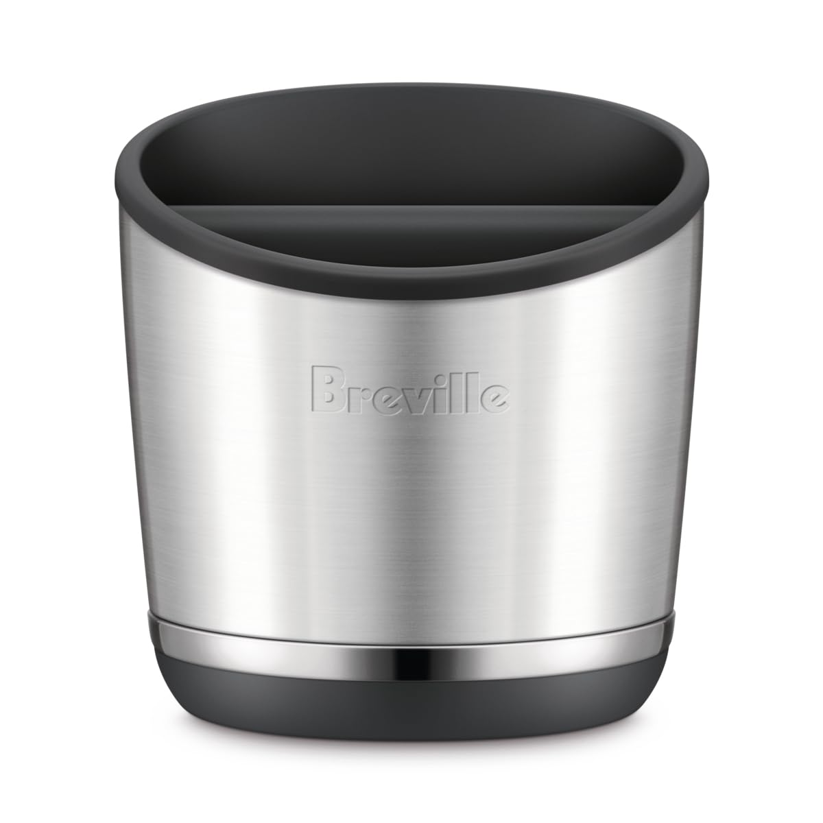 Breville Knock Box 20 Espresso Machine Accessory, 20 Puck Capacity, Brushed Stainless Steel