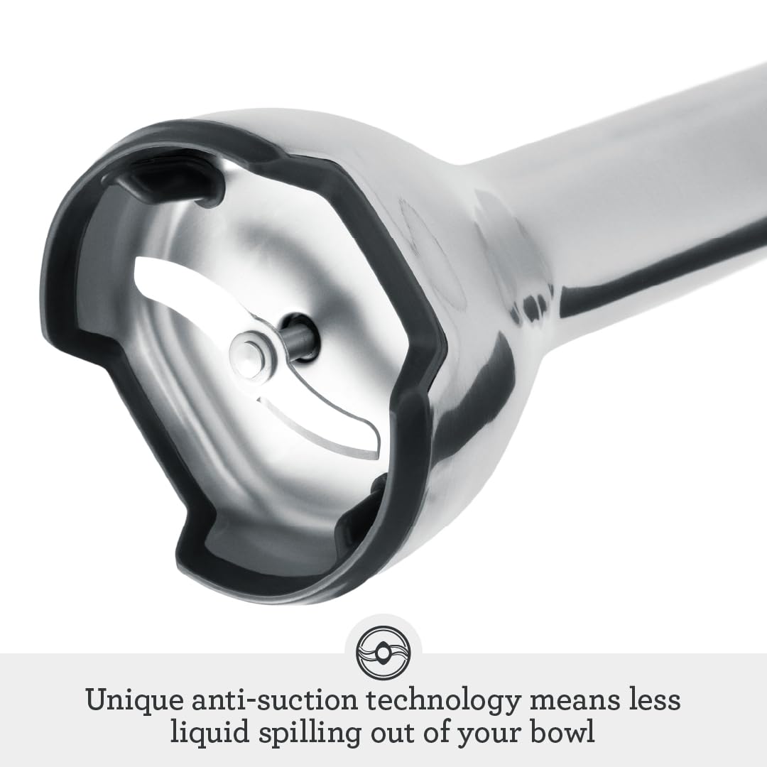 Breville All In One Processing Station and Immersion Blender BSB530XL, Brushed Stainless Steel