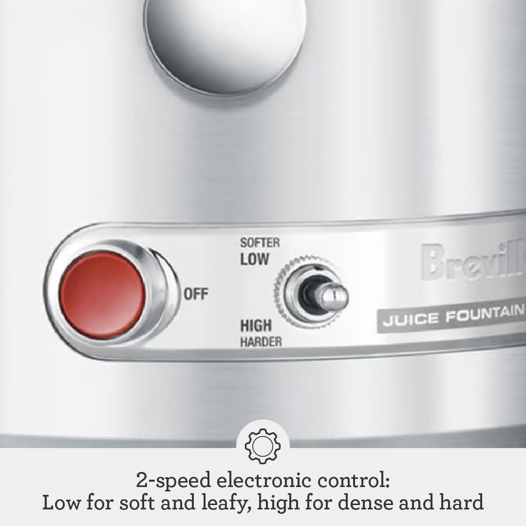 Breville Juice Fountain Elite, 1000W, Silver