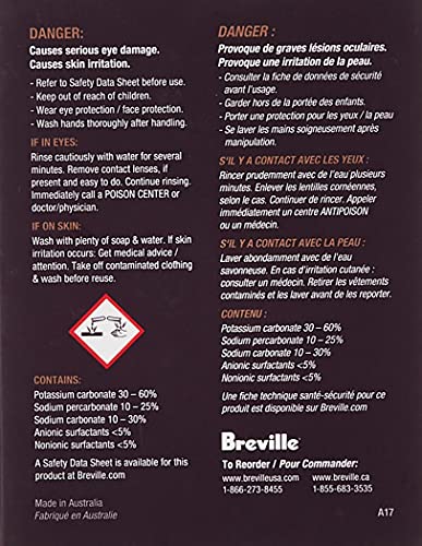 Breville Revive Organic Tea Maker Cleaner (4 Pack)