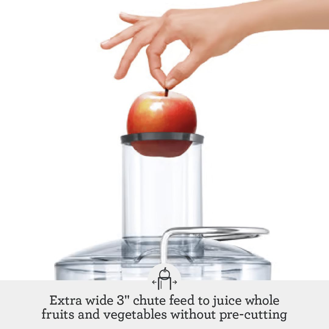Breville Juice Fountain Compact BJE200XL, Silver
