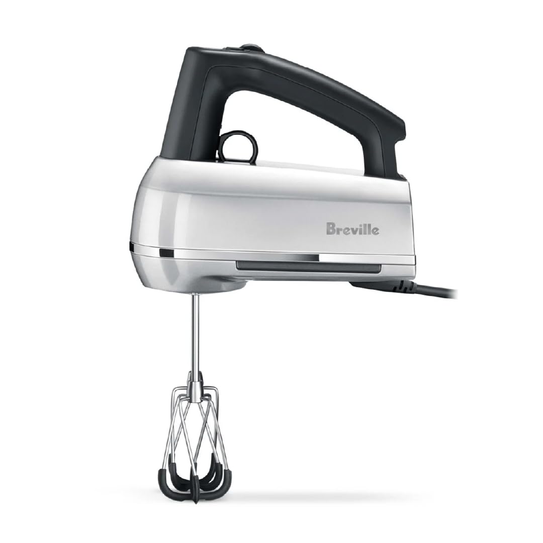 Breville BHM800SIL Handy Mix Scraper Hand Mixer, Silver