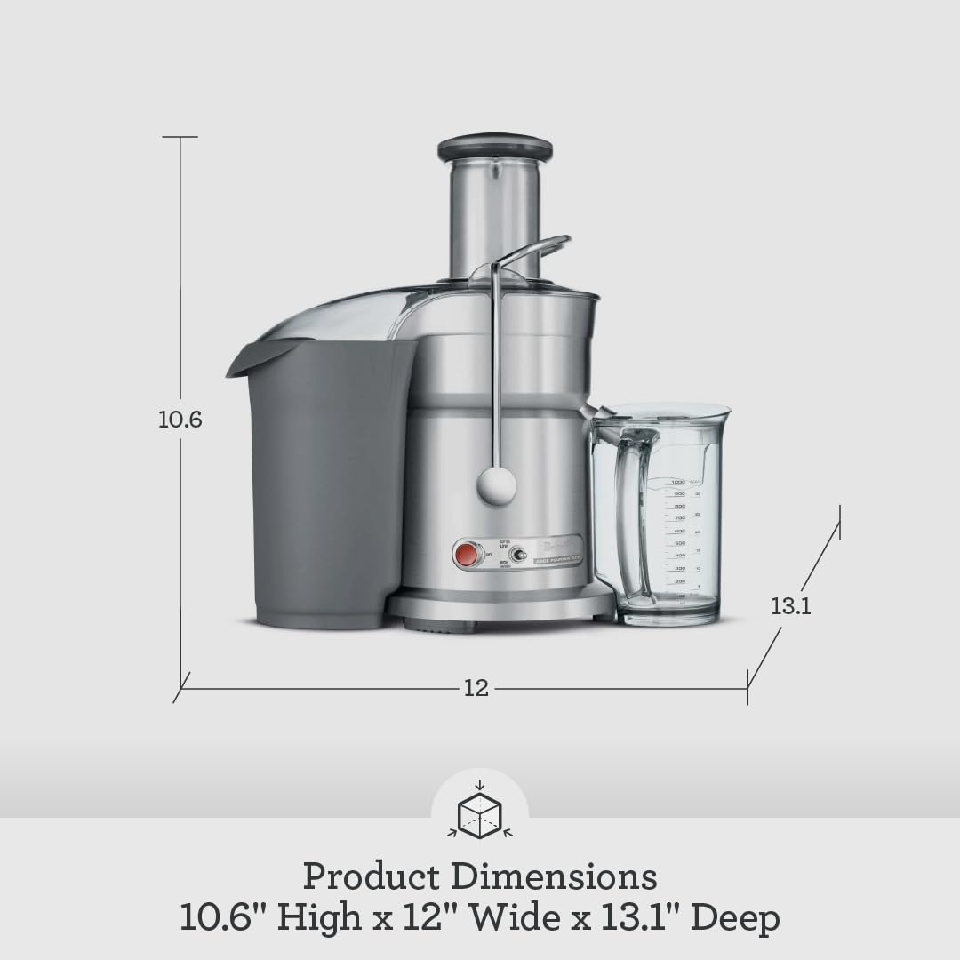 Breville Juice Fountain Elite, 1000W, Silver