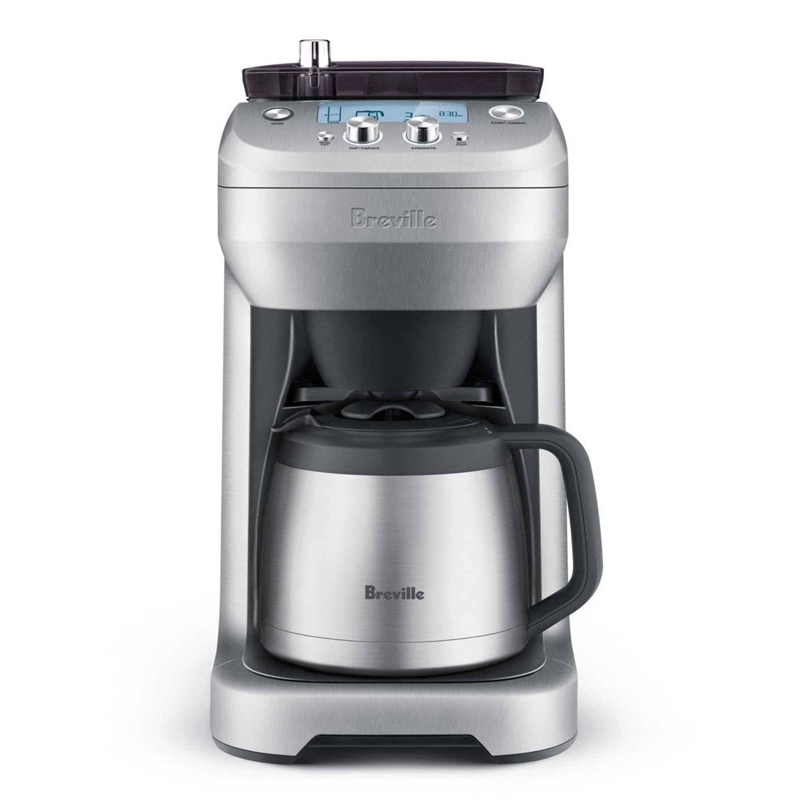Breville Grind Control Coffee Maker (BDC650BSS) — Thermal Carafe, Brushed Stainless Steel