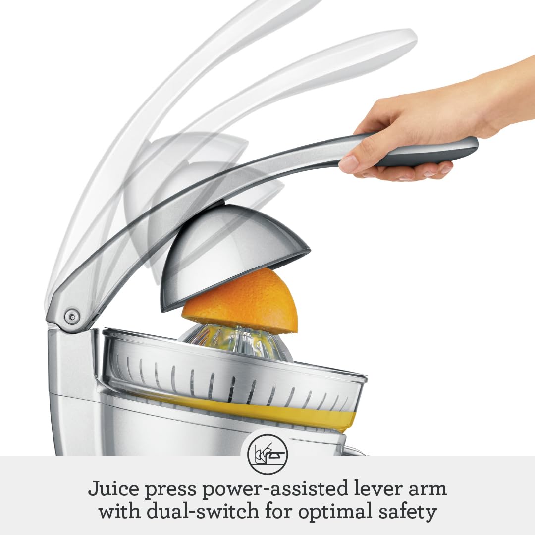 Breville BCP600SIL Citrus Press Motorized Juicer