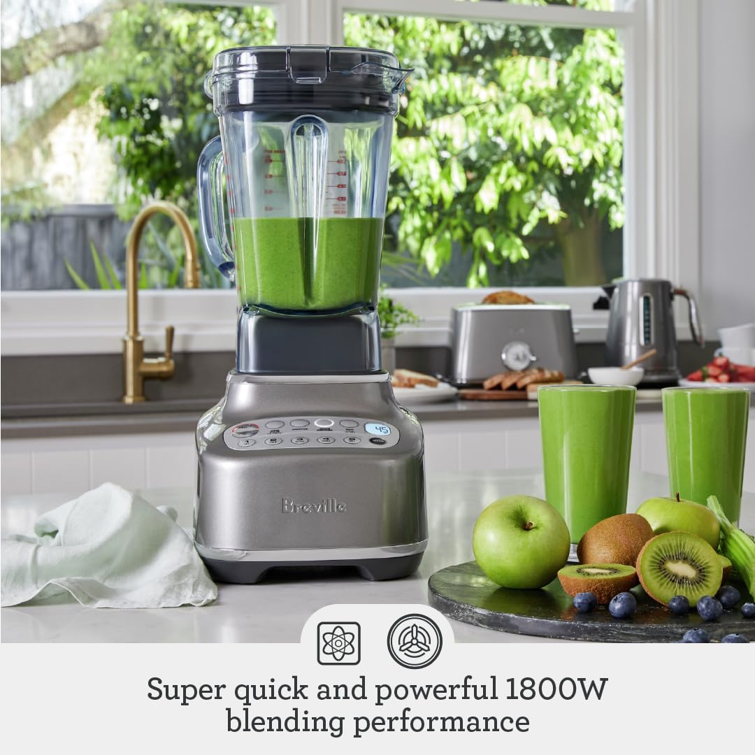 Breville Q Home Blender, Smoked Hickory
