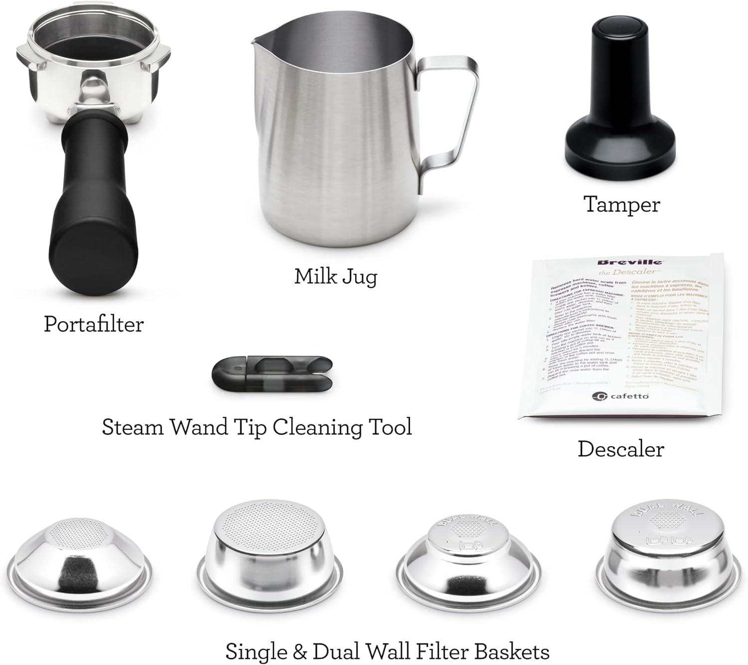 Breville Bambino Espresso Machine BES450BSS — Brushed Stainless Steel