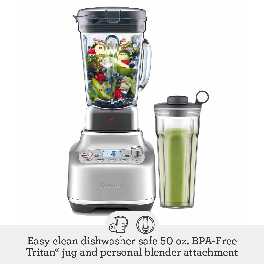 Breville Super Q Home Blender – Black Truffle (BBL920BTR)