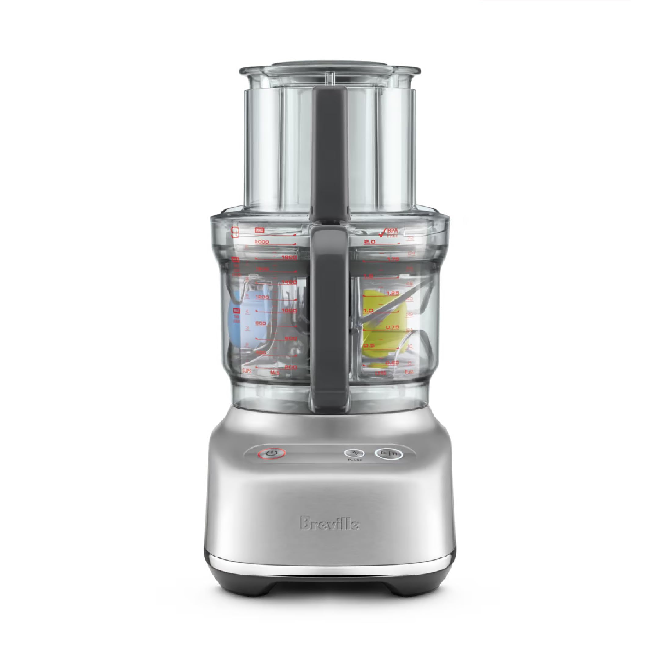 BFP610 Sous Chef 9 Cup Food Processor, Small, Brushed Stainless Steel
