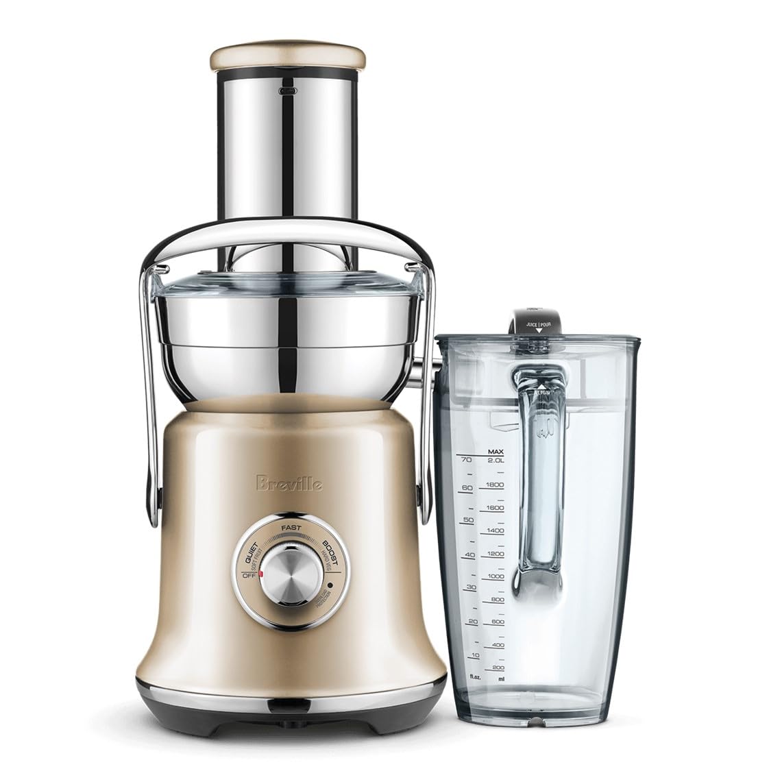 Breville BJE830BTR Juice Fountain Cold XL, 70 fl oz, Black Truffle