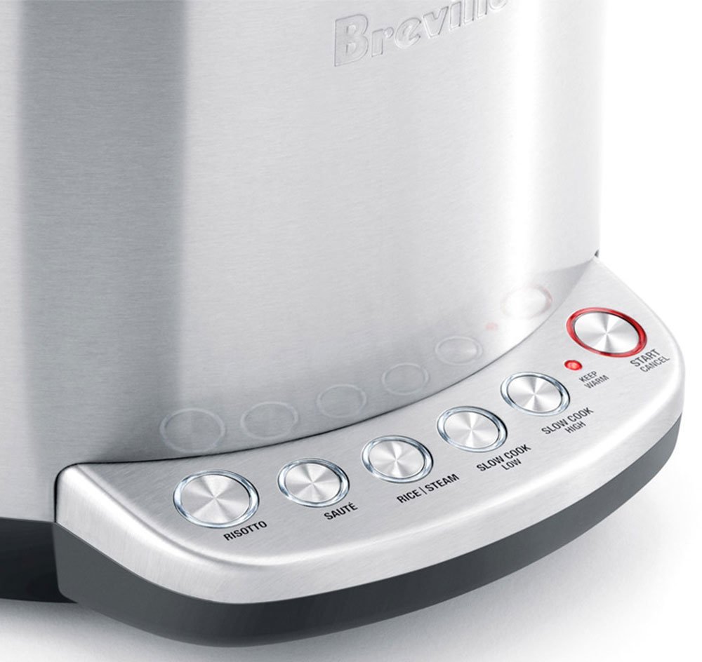 Breville The Risotto Plus Multi-Cooker and Steamer (10-Cup Uncooked/20-Cup Cooked)