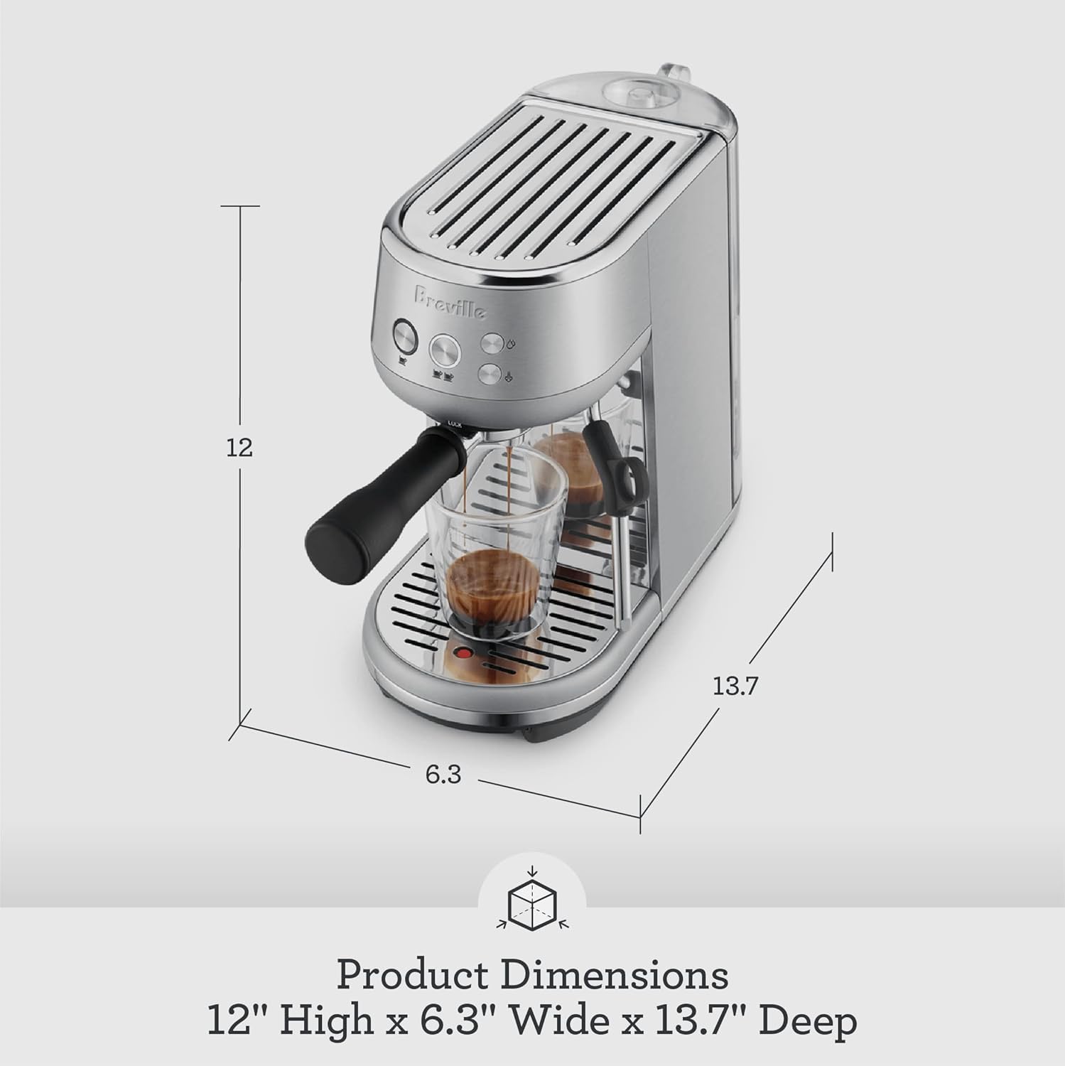 Breville Bambino Espresso Machine BES450BSS — Brushed Stainless Steel