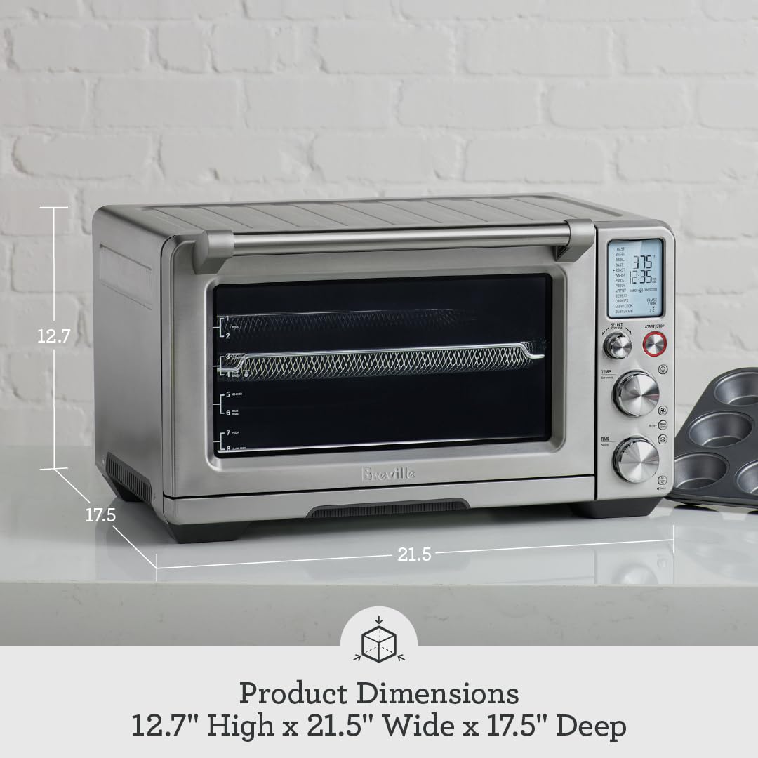 Breville Smart Oven Air Fryer Pro BOV900BSS, Brushed Stainless Steel