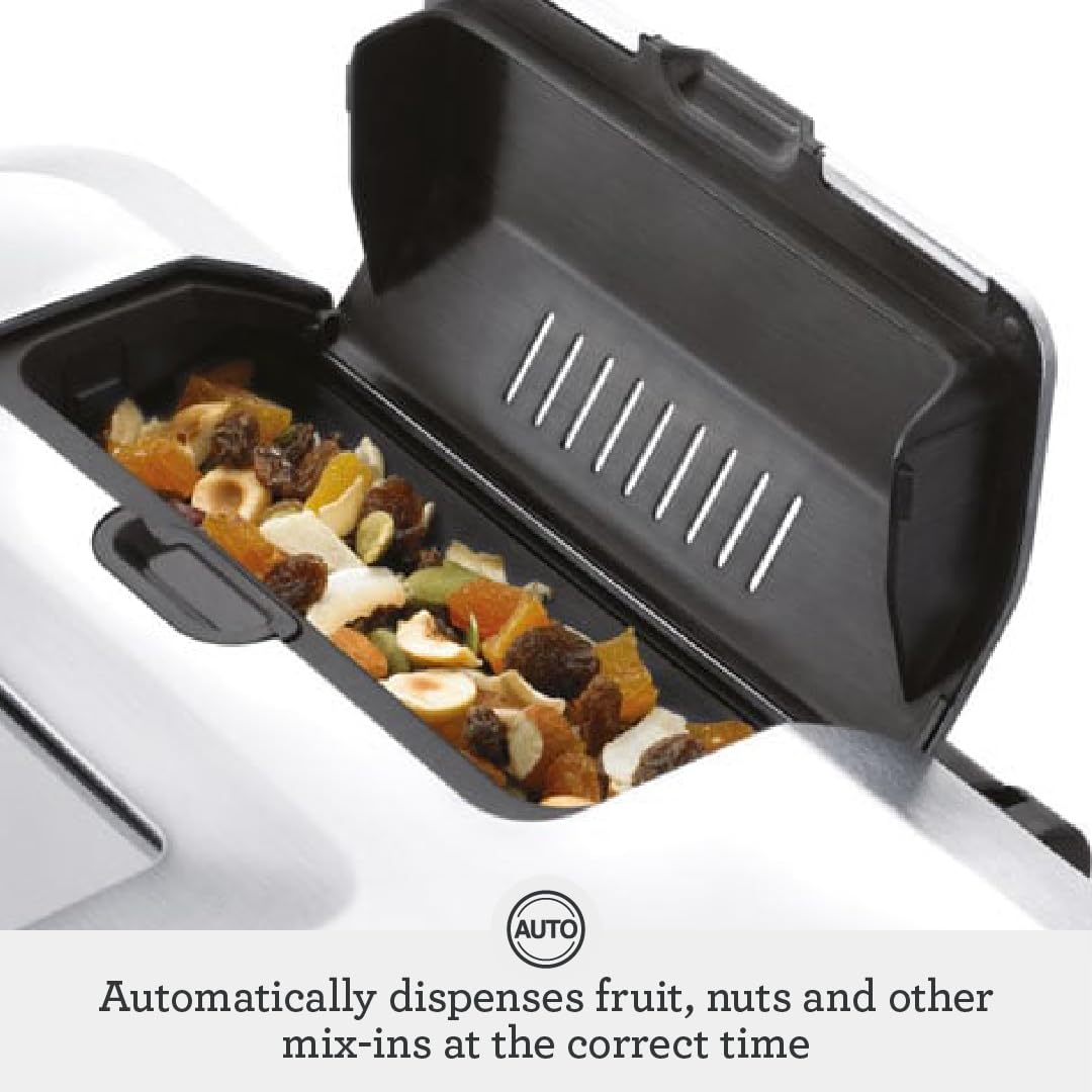 Breville BBM800XL Custom Loaf Bread Maker, Brushed Stainless Steel