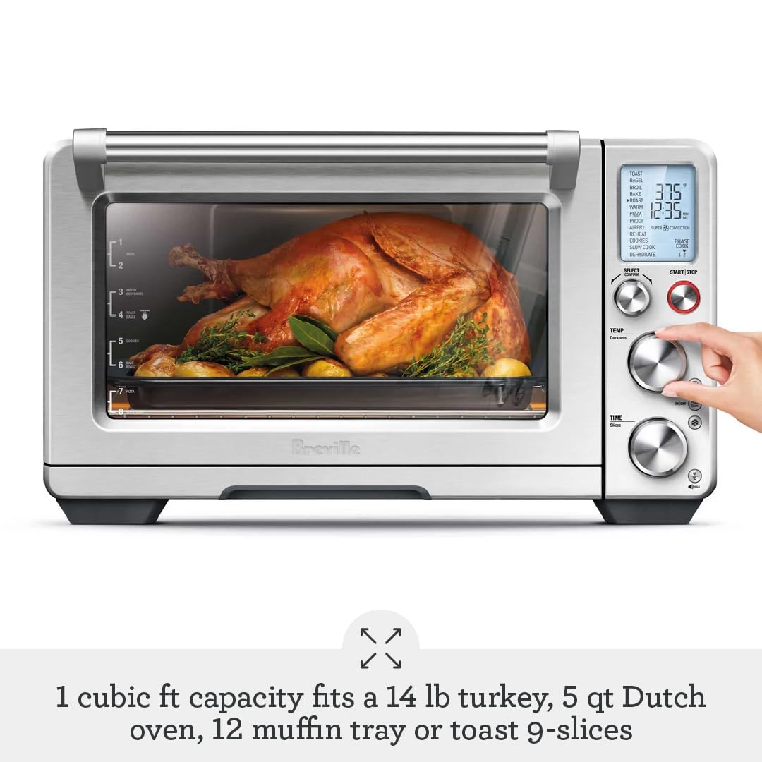 Breville Smart Oven Air Fryer Pro BOV900BSS, Brushed Stainless Steel
