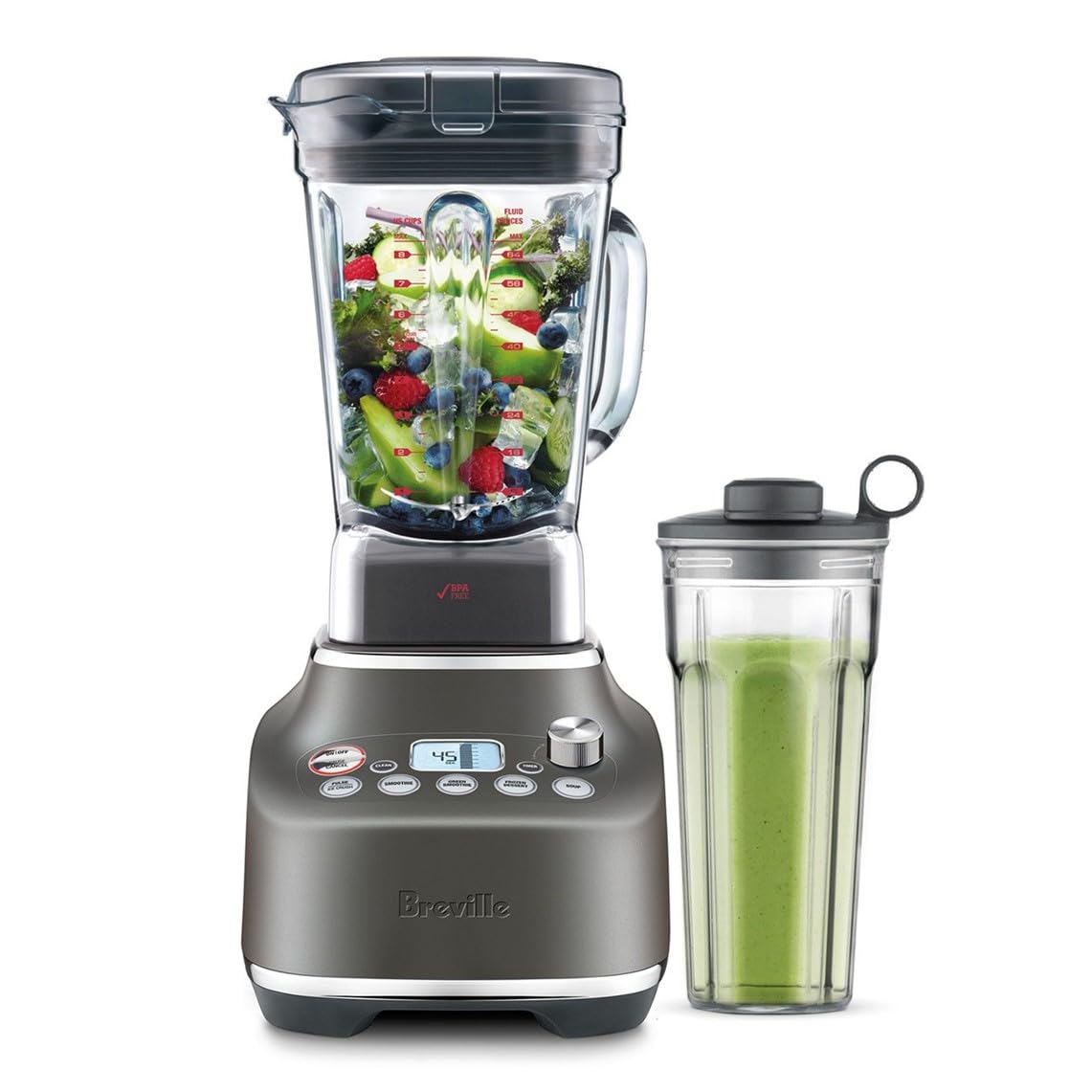 Breville Super Q Home Blender – Black Truffle (BBL920BTR)