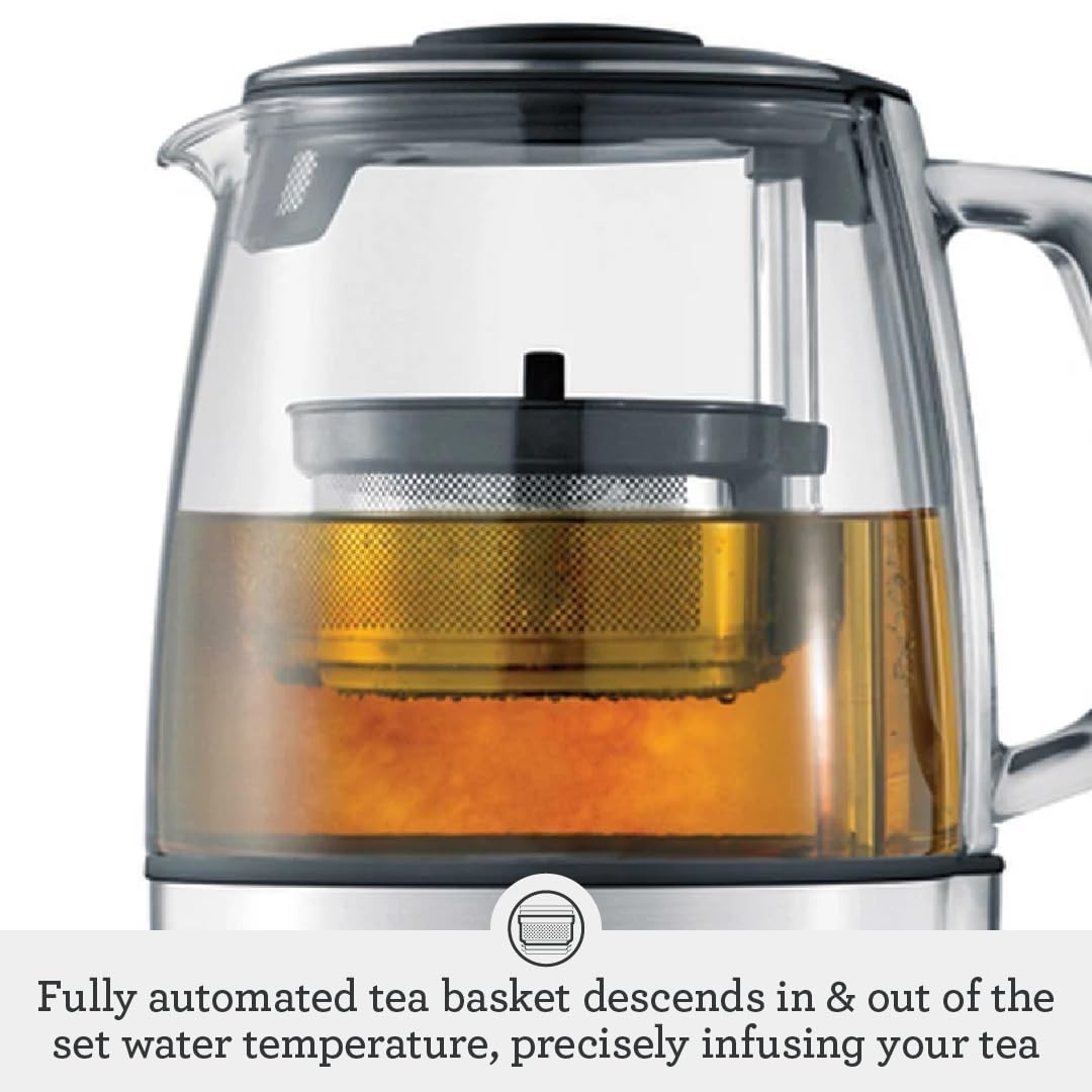 Breville BTM800XL Tea Maker — 51 oz Brushed Stainless Steel & Glass