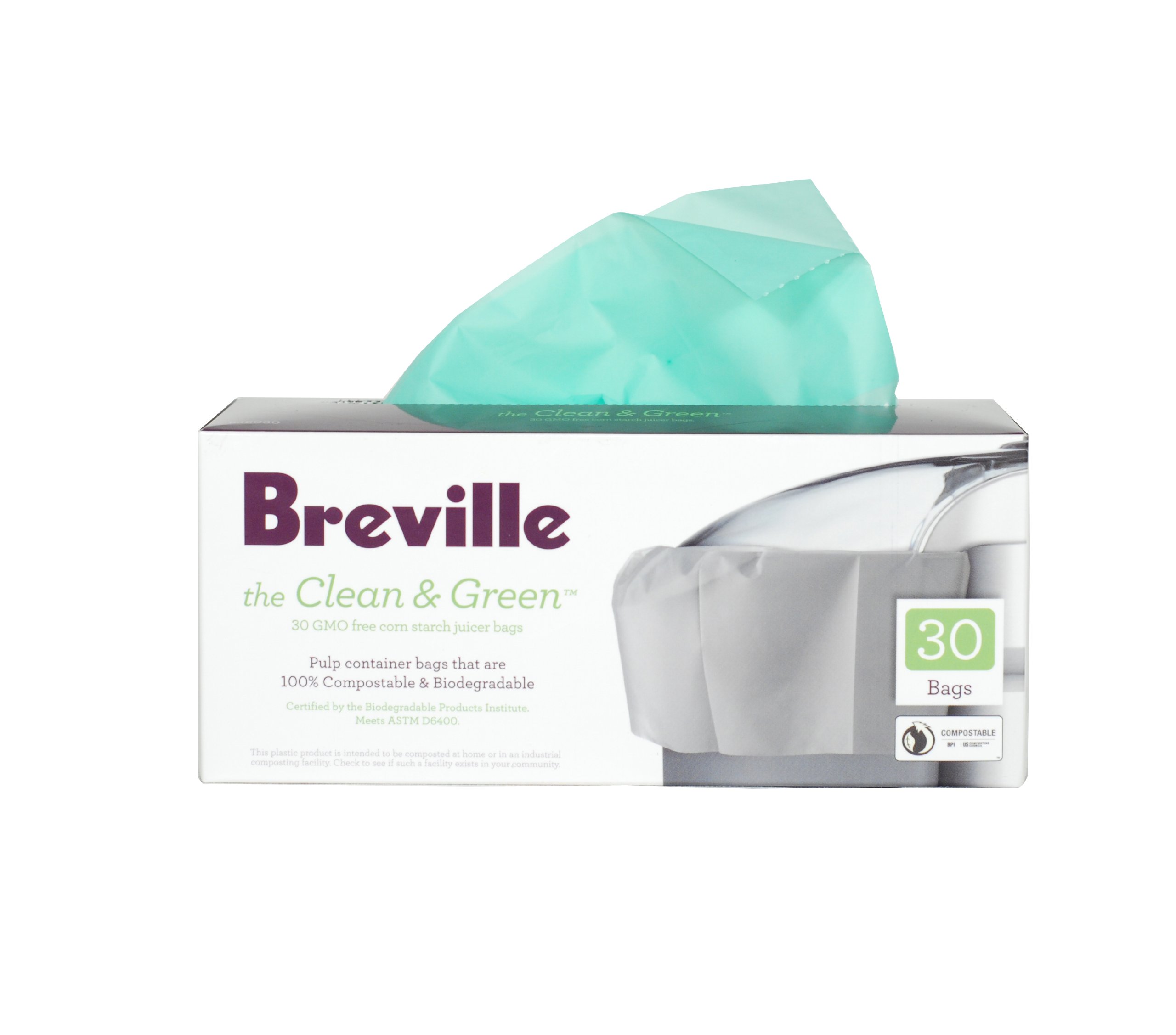 Breville Clean & Green Juicer Bags (30-Pack)