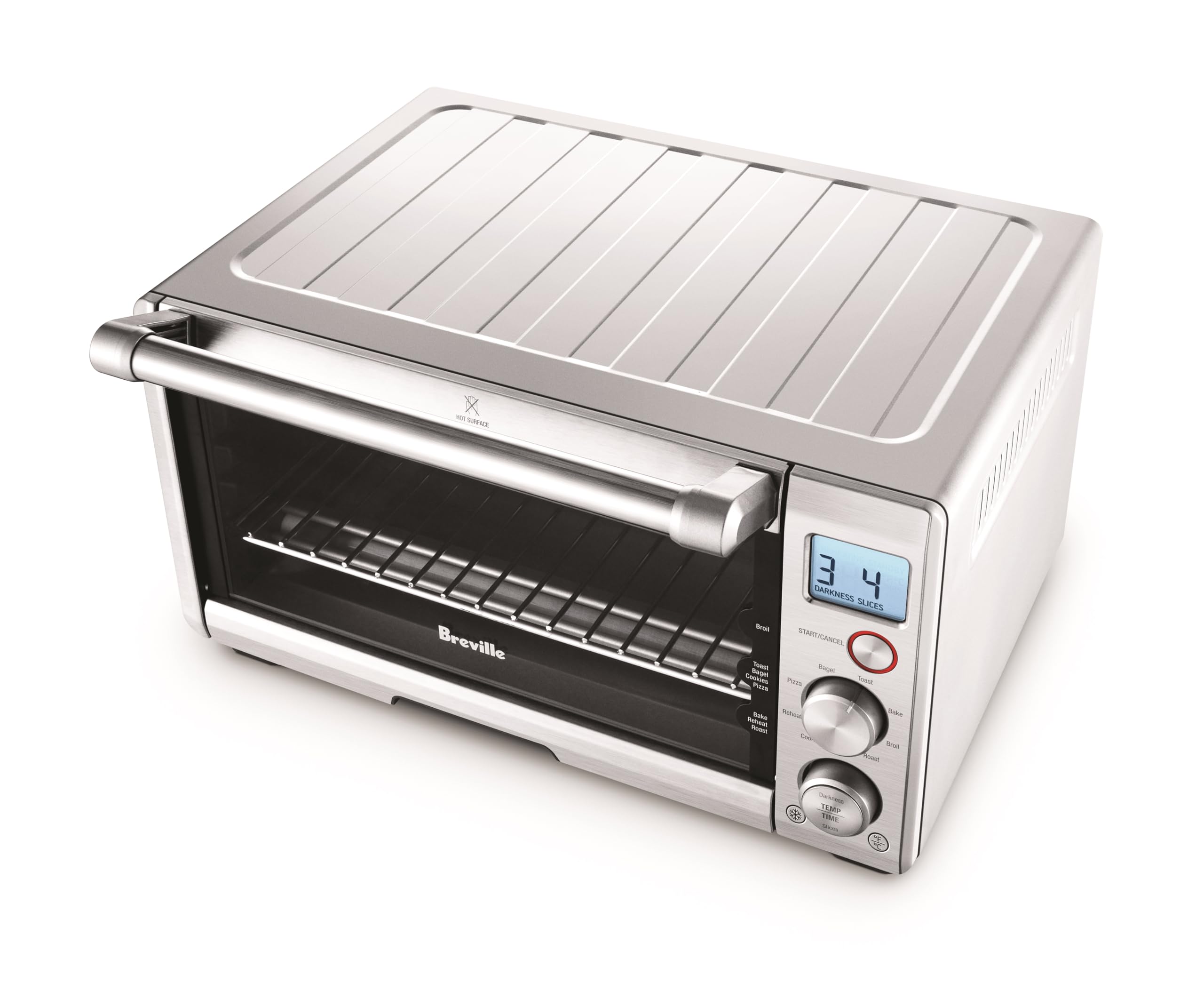 Breville Compact Smart Oven (BOV650XL) — Brushed Stainless Steel, 8 Cooking Functions