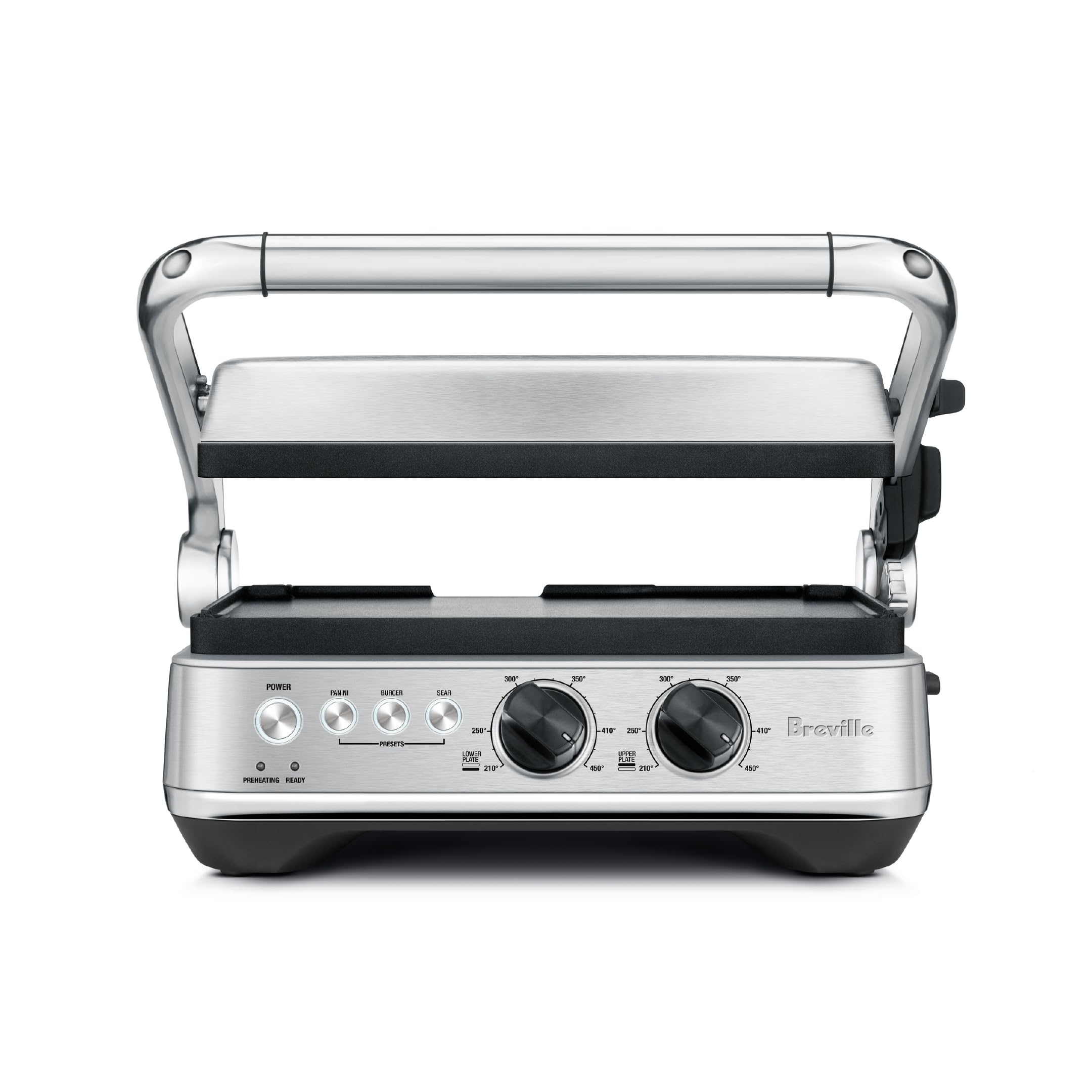 Breville Sear and Press Grill – Brushed Stainless Steel (BGR700BSS)