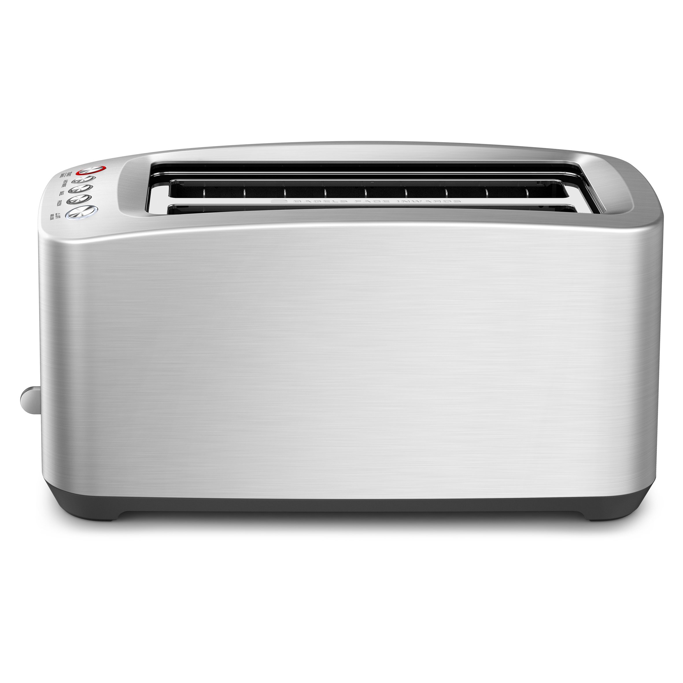 Breville BTA830XL Die-Cast Long Slot Smart Toaster — 4 Slice, Brushed Stainless Steel