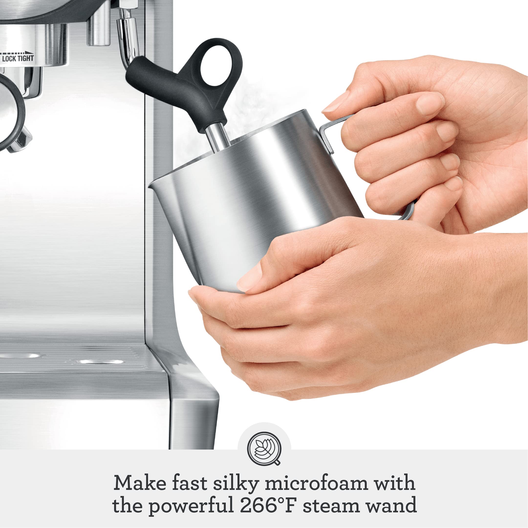 Breville Barista Express Espresso Machine BES870XL, Brushed Stainless Steel
